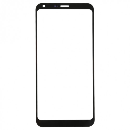 Front Screen Outer Glass Lens for LG Q6 / Q6+ LG-M700 M700 M700A US700 M700H M703 M700Y(Black) SH04BL1245-05