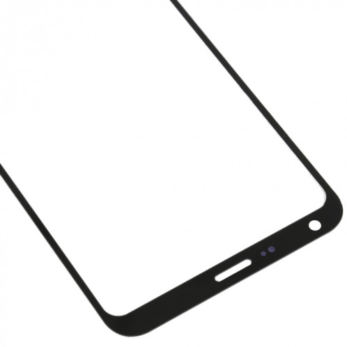 Front Screen Outer Glass Lens for LG Q6 / Q6+ LG-M700 M700 M700A US700 M700H M703 M700Y(Black) SH04BL1245-05