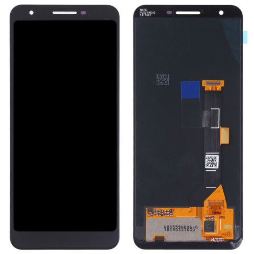 Écran LCD OEM pour Google Pixel 3a avec assemblage complet du numériseur (noir) SH748B1443-07