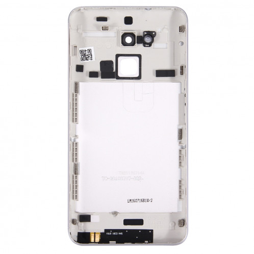 iPartsAcheter pour ASUS ZenFone 3 Max / ZC520TL couvercle de batterie en alliage d'aluminium (blanc) SI72WL1556-08