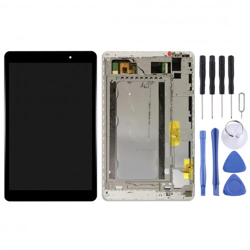 Ecran LCD et assemblée complète du numériseur avec cadre pour Huawei MediaPad T2 10.0 Pro FDR-A01L FDR-A01W FDR-A03 (Noir) SH790B633-06