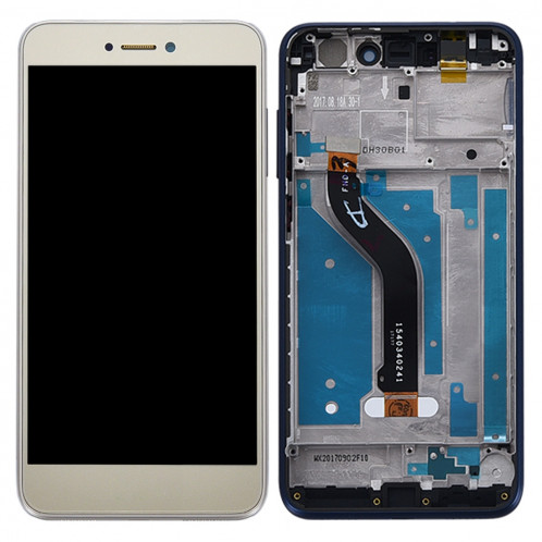 Ecran LCD et assemblée complète du numériseur avec cadre pour Huawei P8 Lite (2017) (Or) SH93JL635-06