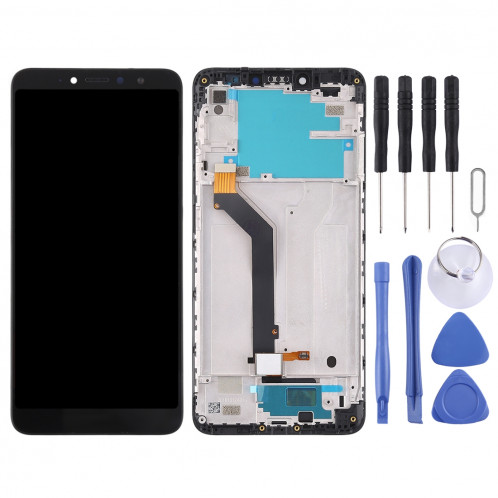Ecran LCD et Digitaliseur Complet avec Cadre pour Xiaomi Redmi S2 (Noir) SH811B1355-06