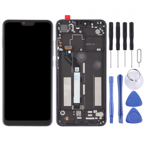 Ecran LCD et numériseur Assemblage complet avec cadre pour Xiaomi Mi 8 Lite (Noir) SH812B541-06