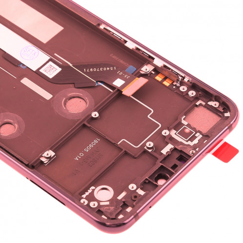 Ecran LCD et ensemble de numérisation complet avec cadre pour Xiaomi Mi 8 Lite (rouge) SH812R619-06