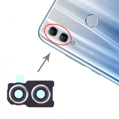 Cache-objectif pour appareil photo Huawei Honor 10 Lite (Argent) SH932S1258-05