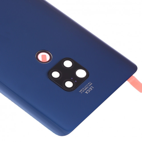 Cache batterie d'origine avec lentille de caméra pour Huawei Mate 20 (bleu) SH42LL183-06