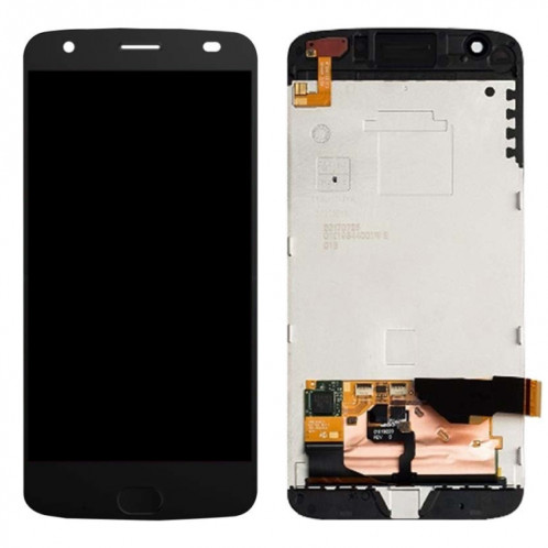 Ecran LCD et numériseur complet avec cadre pour Motorola Moto Z2 Force XT1789 (Noir) SH968B1837-05