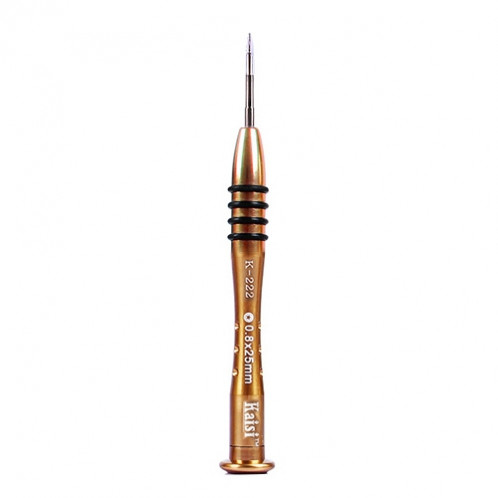 Kaisi K-222 tournevis de précision outil d'ouverture de réparation professionnel pour téléphone portable tablette PC (cinq étoiles: 0.8) SK98311660-05
