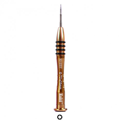 Tournevis de précision Kaisi K-222 Outil d'ouverture de réparation professionnel pour tablette de téléphone portable (Torx: T2) SK98361138-05