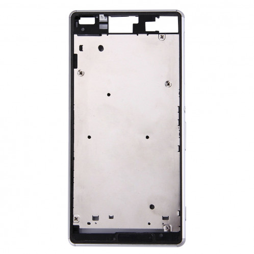 iPartsAcheter pour Sony Xperia Z3 (Single SIM) Boîtier Avant Cadre LCD (Blanc) SI000W1600-07