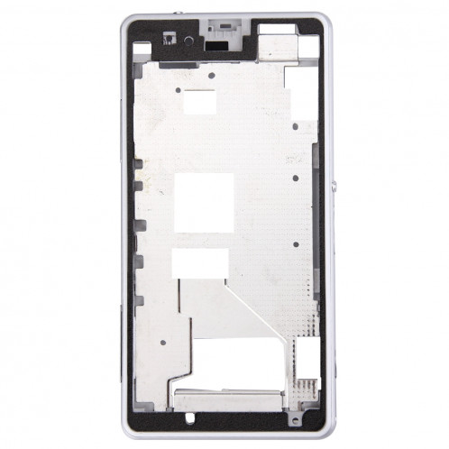 iPartsAcheter pour Sony Xperia Z1 Compact / Mini Cadre Avant Cadre LCD (Blanc) SI001W464-07