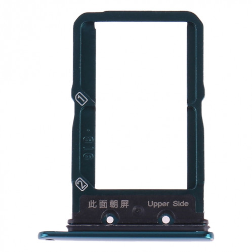 Pour Vivo X27 Plateau de carte SIM + Plateau de carte SIM (Vert) SH063G228-05