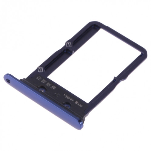 Pour Vivo X27 Plateau de carte SIM + Plateau de carte SIM (Bleu) SH063L580-05