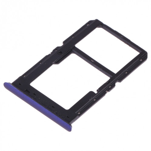 Pour OPPO A9 plateau de carte SIM + carte SIM/carte Micro SD (bleu) SH064L1749-05