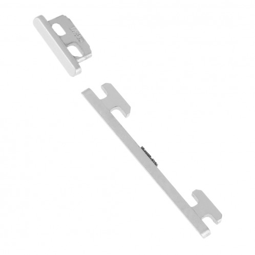 Bouton d'alimentation et bouton de contrôle du volume pour Xiaomi Mi 5 (Argent) SH065S1785-05