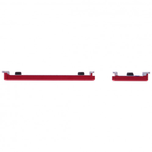 Bouton d'alimentation et bouton de contrôle du volume pour Xiaomi Mi 6X / A2 (rouge) SH070R963-05