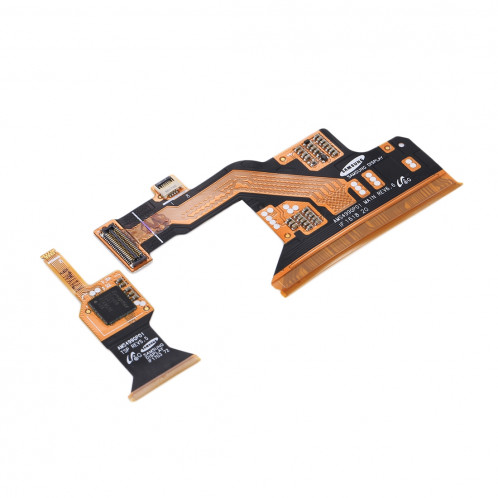 Une paire iPartsAcheter pour Samsung Galaxy S4 / I9500 / I9505 Câbles flexibles de connecteur d'affichage à cristaux liquides SU2142894-05