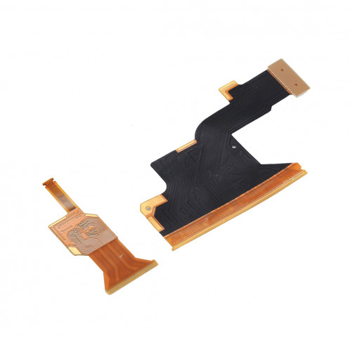 Une paire iPartsAcheter pour Samsung Galaxy S4 / I9500 / I9505 Câbles flexibles de connecteur d'affichage à cristaux liquides SU2142894-05