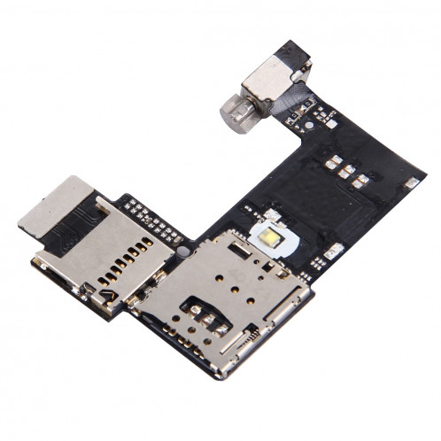 iPartsAcheter pour Motorola Moto G (2nd Gen.) (Version SIM unique) Socket de carte SIM + Socket de carte SD SI2154518-04