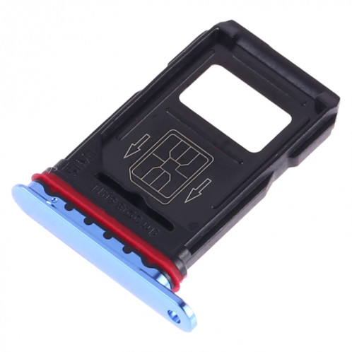Pour OnePlus 7 Pro Plateau de carte SIM + Plateau de carte SIM (Bleu) SH179L764-05