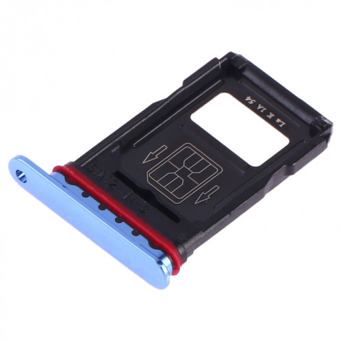 Pour OnePlus 7 Pro Plateau de carte SIM + Plateau de carte SIM (Bleu) SH179L764-05