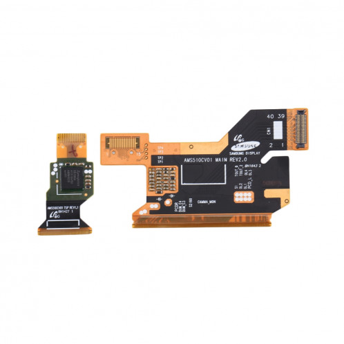 Une paire iPartsAcheter pour Samsung Galaxy S5 / G900H / G900F Connecteur LCD Flex Câbles SU2213195-05