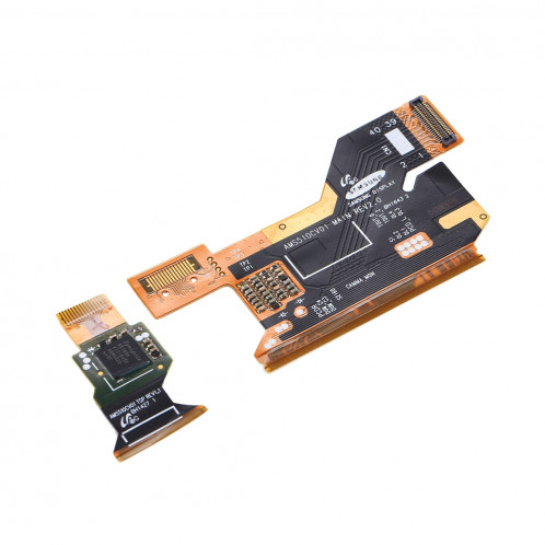 Une paire iPartsAcheter pour Samsung Galaxy S5 / G900H / G900F Connecteur LCD Flex Câbles SU2213195-05