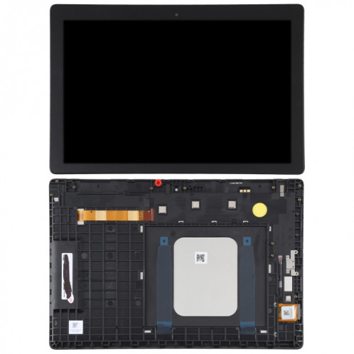 Écran LCD et numériseur complet avec cadre pour Lenovo TAB E10 TB-X104F TB-X104L TB X104 WIFI Edition (Noir) SH252B1937-06