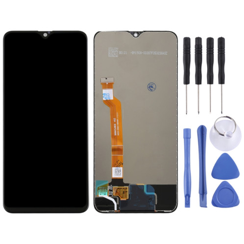 Écran LCD TFT pour OPPO F9 / A7X / F9 Pro / Realme 2 Pro avec assemblage complet du numériseur (noir) SH266B183-06