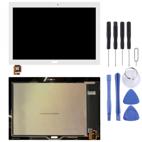 Écran LCD OEM pour Lenovo Tab 4 Plus TB-X704 TB-X704L avec numériseur complet (Blanc) SH268W1874-06