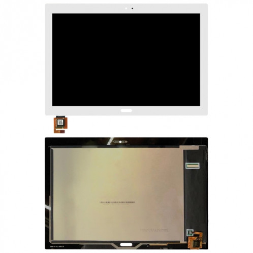 Écran LCD OEM pour Lenovo Tab 4 Plus TB-X704 TB-X704L avec numériseur complet (Blanc) SH268W1874-06