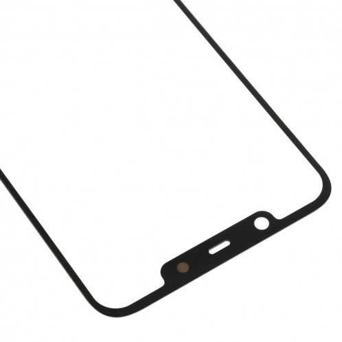 Écran avant lentille en verre pour Nokia X7 (noir) SH40BL1429-05
