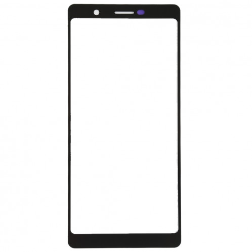 Écran avant avec lentille en verre pour Nokia 7 Plus (noir) SH42BL1172-05