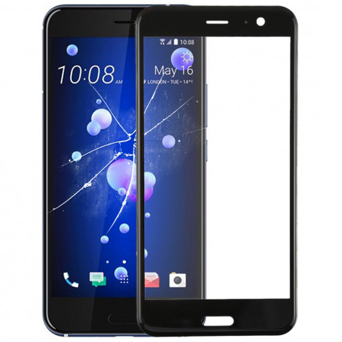 Écran avant lentille en verre pour HTC U11 (noir) SH43BL536-05