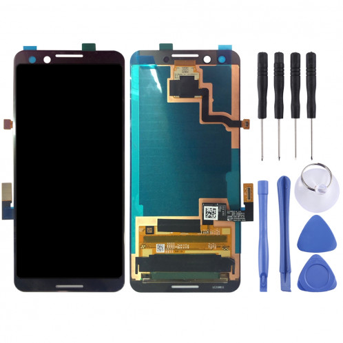Ecran LCD et Digitizer Full Assembly pour Google Pixel 3 (Noir) SH356B1973-04