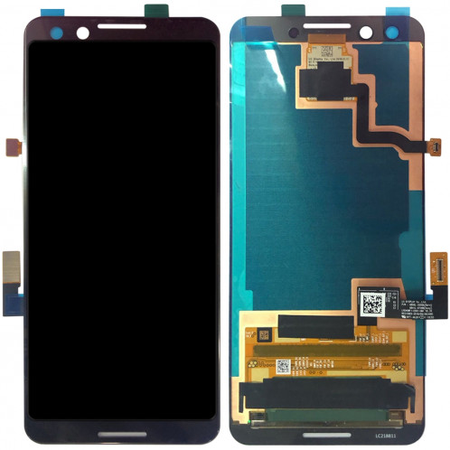 Ecran LCD et Digitizer Full Assembly pour Google Pixel 3 (Noir) SH356B1973-04