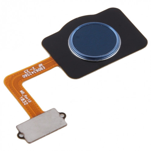 Câble flexible de capteur d'empreintes digitales pour LG Stylo 4 / Q Stylus Q710 / LM-Q710CS LM-Q710MS LM-Q710ULS LM-Q710ULM LM-Q710TS LM-Q710WA (bleu foncé) SH363D615-04