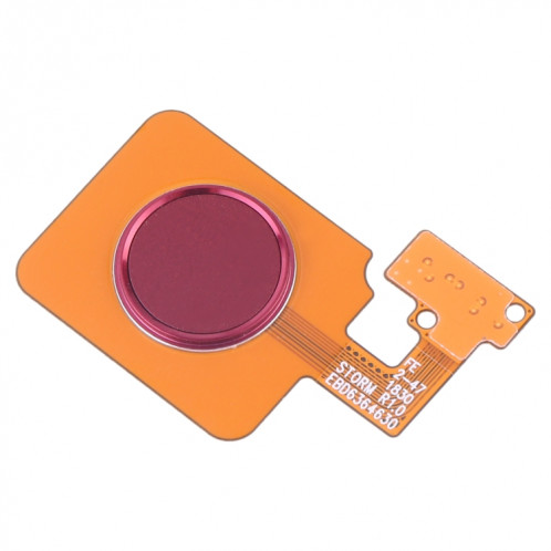 Câble flexible de capteur d'empreintes digitales pour LG V40 ThinQ V405QA7 V405 (rouge) SH393R328-04