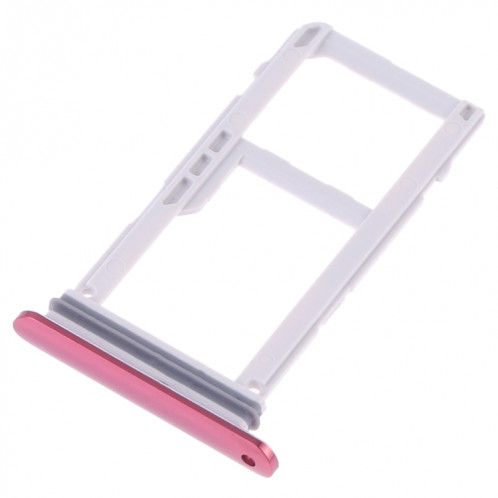 Plateau de carte SIM + plateau de carte SIM / plateau de carte Micro SD pour LG V30 VS996 LS998U H933 LS998U (rouge) SH394R1664-05