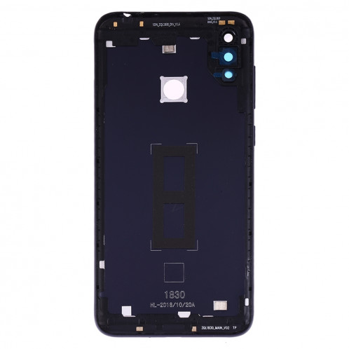 Coque arrière de batterie avec objectif photo pour Asus Zenfone Max M2 ZB633KL ZB632KL (bleu foncé) SH95DL147-06