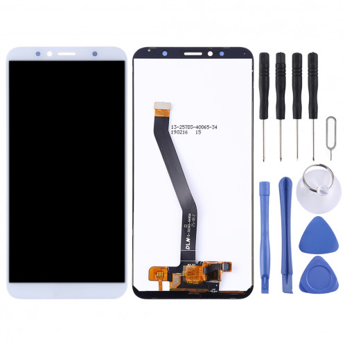 Ecran LCD et ensemble de numérisation complet pour Huawei Y6 Prime (2018) (Blanc) SH98WL629-06