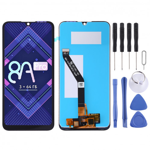Ecran LCD et système de numérisation complet pour Huawei Honor 8A Pro (Noir) SH399B1454-06