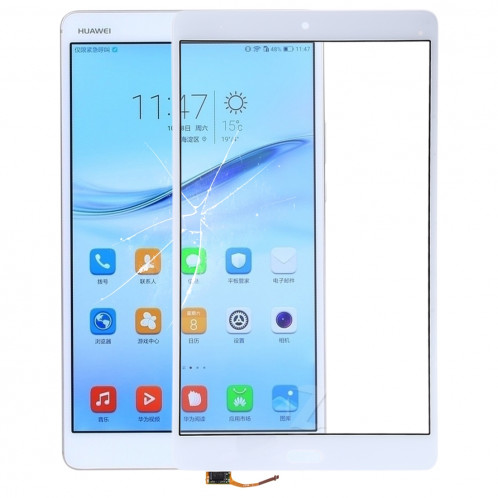 Écran tactile pour Huawei MediaPad M3 8,4 pouces (blanc) SH14WL1007-06