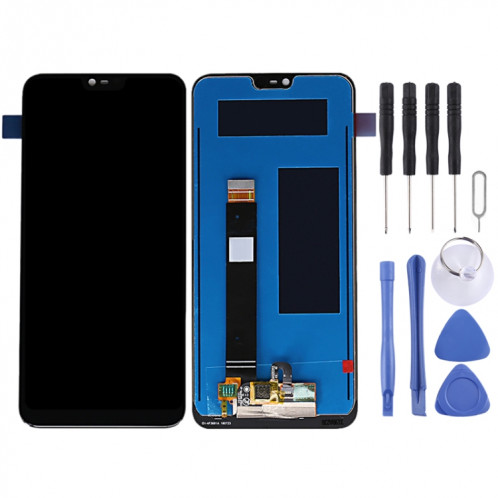 Écran LCD et numériseur complet pour Nokia 7.1 TA-1085 TA-1095 TA-1096 (noir) SH425B978-04