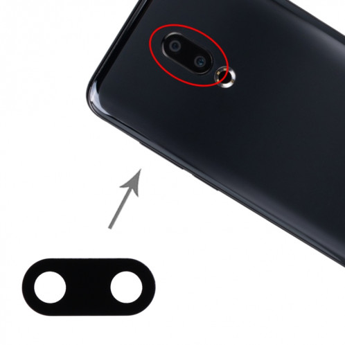 Pour Meizu 15 10pcs objectif de caméra arrière SH2429136-05