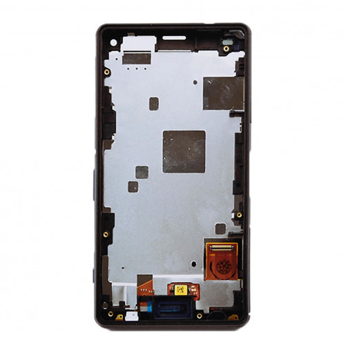 iPartsAcheter pour Sony Xperia Z3 Mini Compact Écran LCD + Écran Tactile Digitizer Assemblée avec Cadre (Noir) SI457B393-07