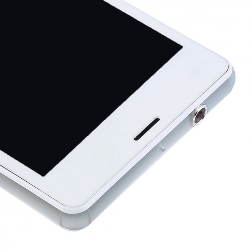 iPartsAcheter pour Sony Xperia Z3 Mini Compact Écran LCD + Écran Tactile Digitizer Assemblée avec Cadre (Blanc) SI457W1414-06