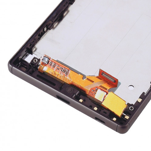 iPartsAcheter pour Sony Xperia Z5 écran LCD + écran tactile Digitizer Assemblée avec cadre (Noir) SI458B1035-08