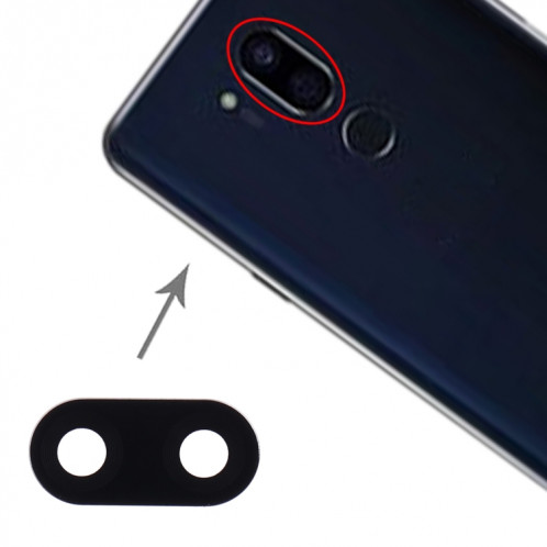 Objectif de caméra arrière 10 pièces pour LG G7 ThinQ G710 G710EM G710PM G710VMP G710ULM SH2468556-05
